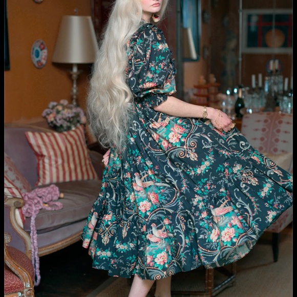 Selkie Night in Paris French Storybook Dress XXL NWT - Picture 10 of 12